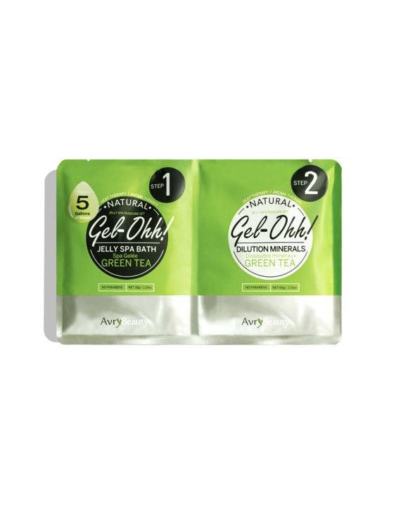 Gel Ohh Jelly Spa Pedi Bad med Grøn Te - Ultimativ Pleje