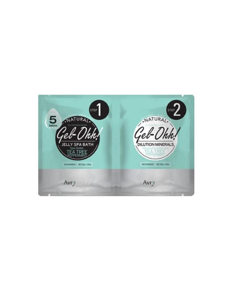 Gel Ohh Jelly Spa Pedi Bad med Tea Tree & Peppermint