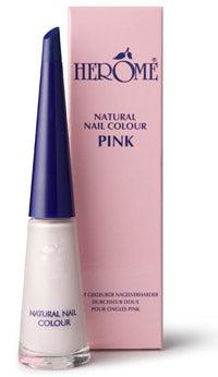 Her? Me Naturlig Neglelak i Pink 10 Ml - Perfekt til Manicure