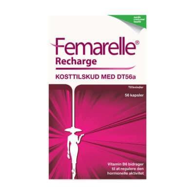 Femarelle Recharge - 56 Kapsler til Kvinders Sundhed