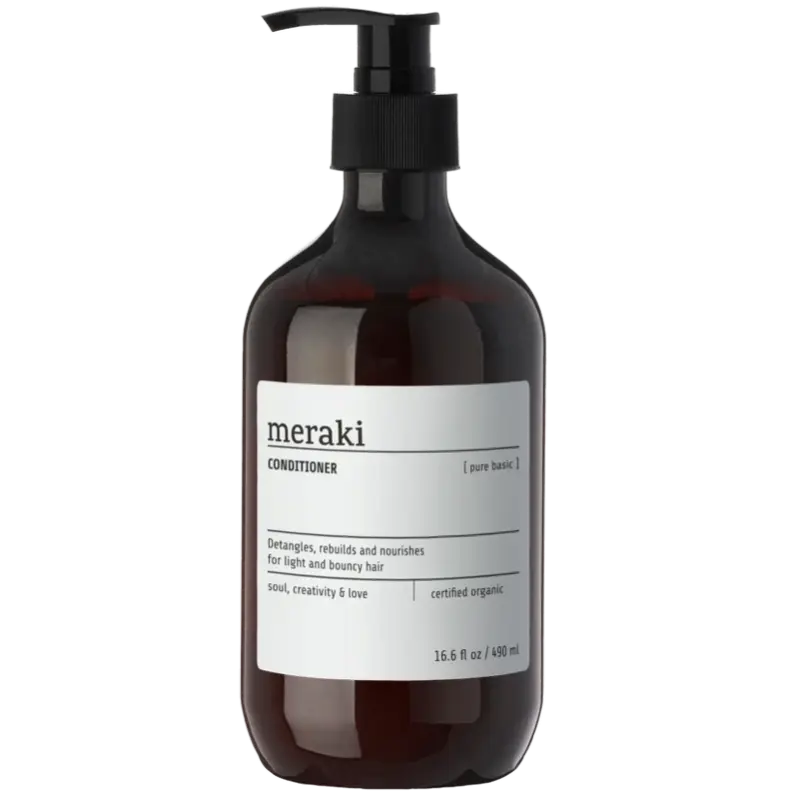 Meraki Pure Basic Conditioner 490 Ml - Blødt Hår Uden Kompromis