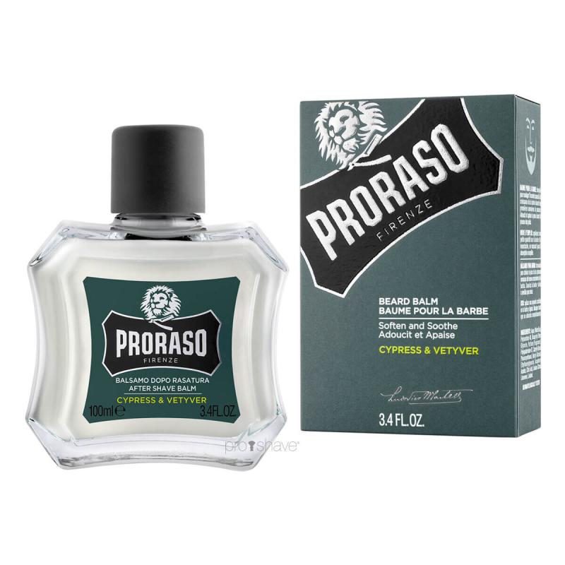 Proraso Aftershave Balm Cypress & Vetiver 100 ml - Pleje efter barbering