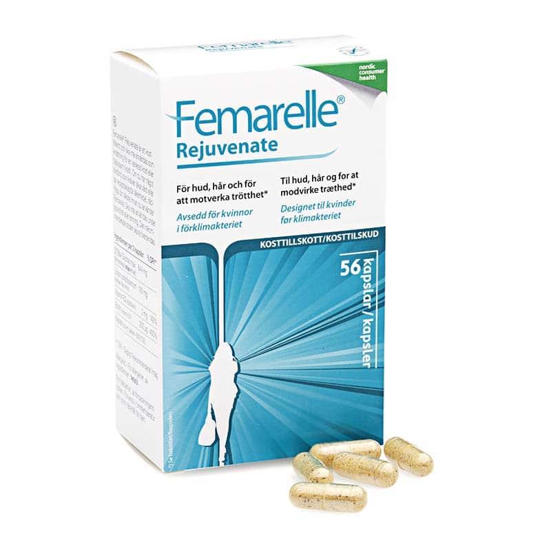 Femarelle Rejuvenate - Hormonfrit kosttilskud til kvinder