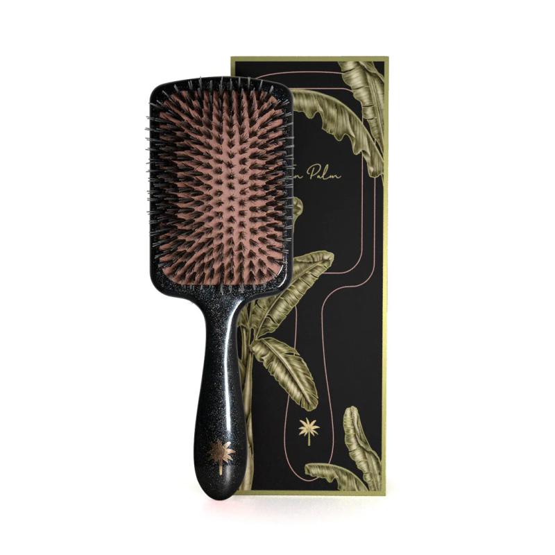 Fan Palm Big Star Paddle Hårbørste - Glansfuld Finish