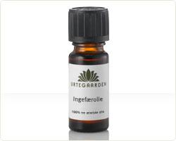 Ingefærolie 10ml - Varmende Æterisk Olie til Wellness