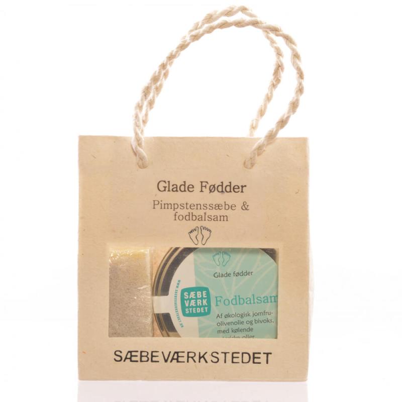 Sæbeværkstedet Glade Fødder Gavepakke til velvære