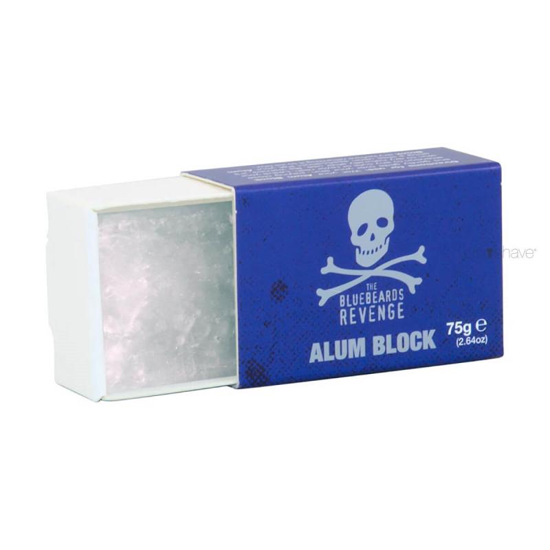 Bluebeards Revenge Alum Blok 75 Gr - Perfekt til Barbering