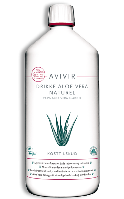 Avivir Aloe Vera Drikke - 1 Liter til Sundhed og Fordøjelse
