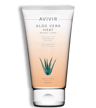 Avivir Aloe Vera Heat Lotion - Dybdevarmende 150 ml