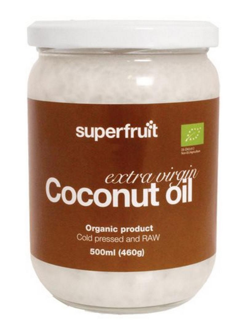 Kokosolie Ekstra Jomfru Ø Superfruit 500ml - Økologisk Kvalitet