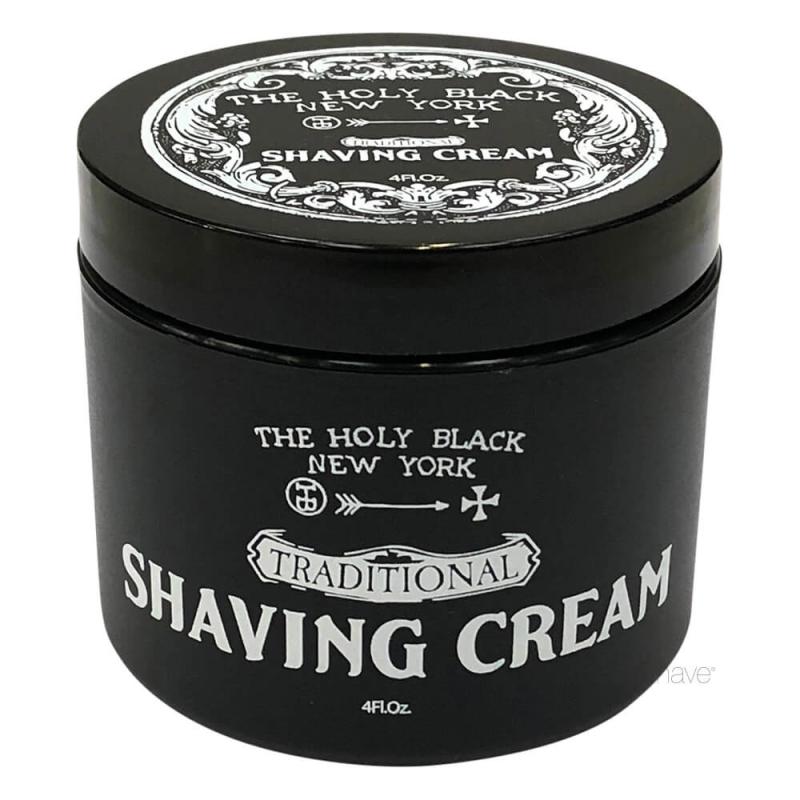 Den Hellige Sorte Barbercreme 118 Ml - Eksklusiv Pleje
