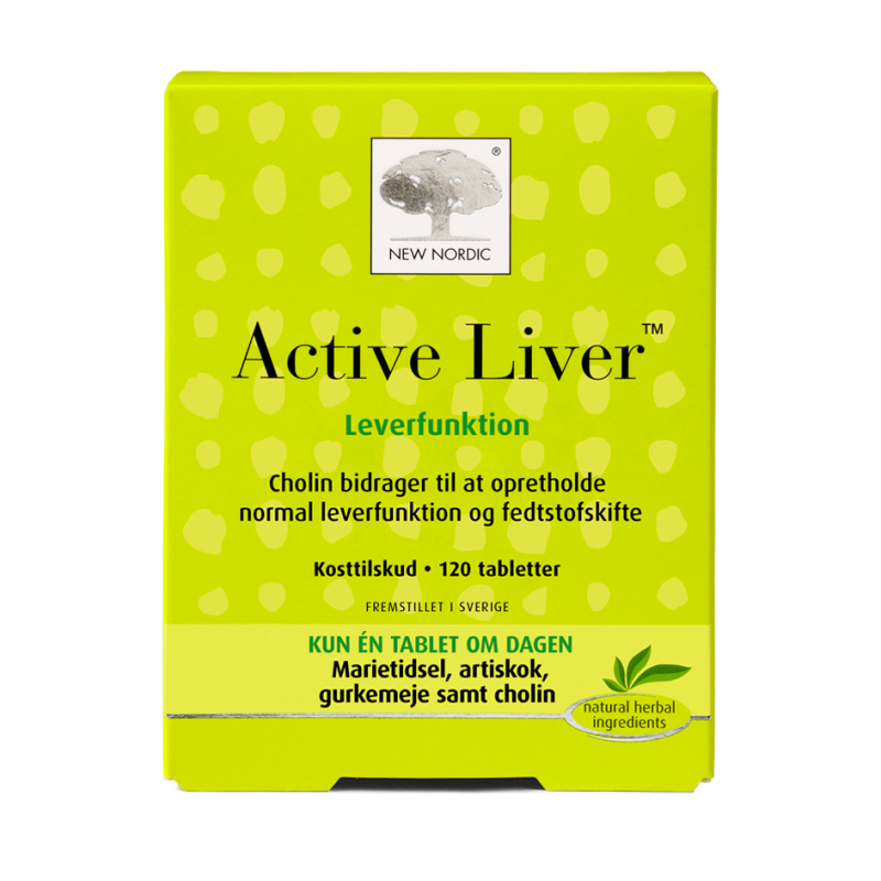New Nordic Active Liver 120 Tabletter - Støtte til Leveren
