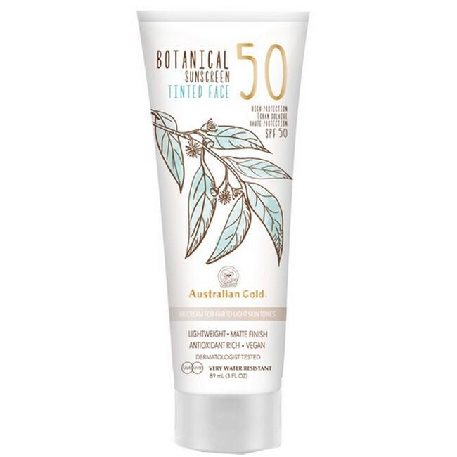 Australian Gold Botanisk Tinted Ansigt SPF 50 Lys