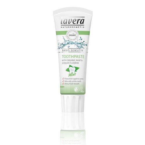 Lavera Basis Tandpasta Mint med Fluor - Populær Valg!