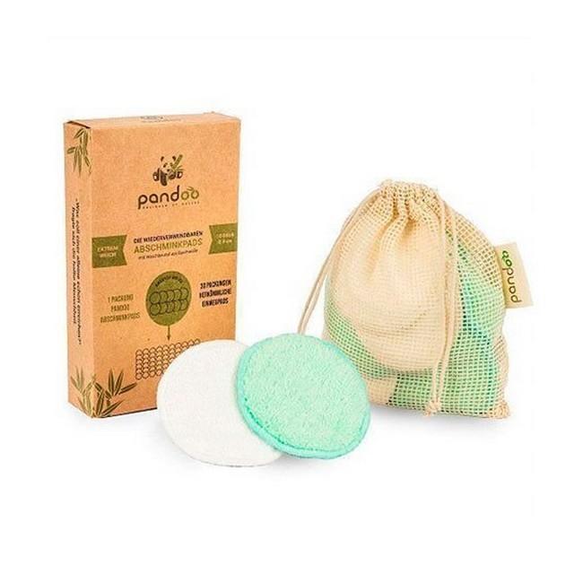 Pandoo Genanvendelige Makeupfjerner Pads - 10 stk.