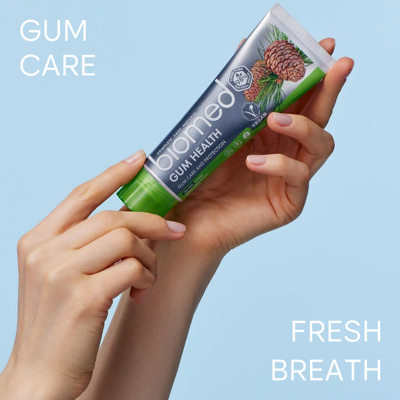 Biomed Gum Health Tandpasta til Sundt Tandkød 98% Naturlig