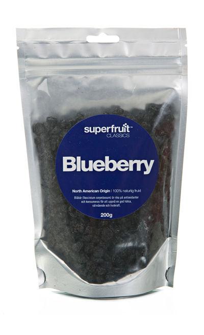 Blåbær Superfruit 200g - Sund Snack til Hverdag
