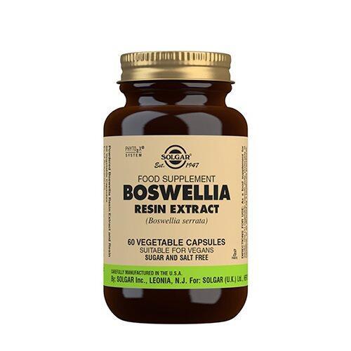 Solgar Boswellia Harpiks - 60 Vegetabilske Kapsler