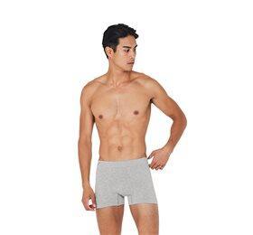 Bambus Boxer Shorts i Lysegrå - Komfort uden sømme