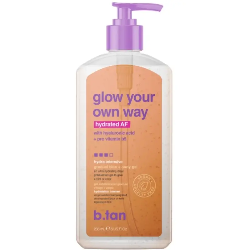 B Tan Glow Your Own Way - Ultra-Fugtgivende Selvbruner