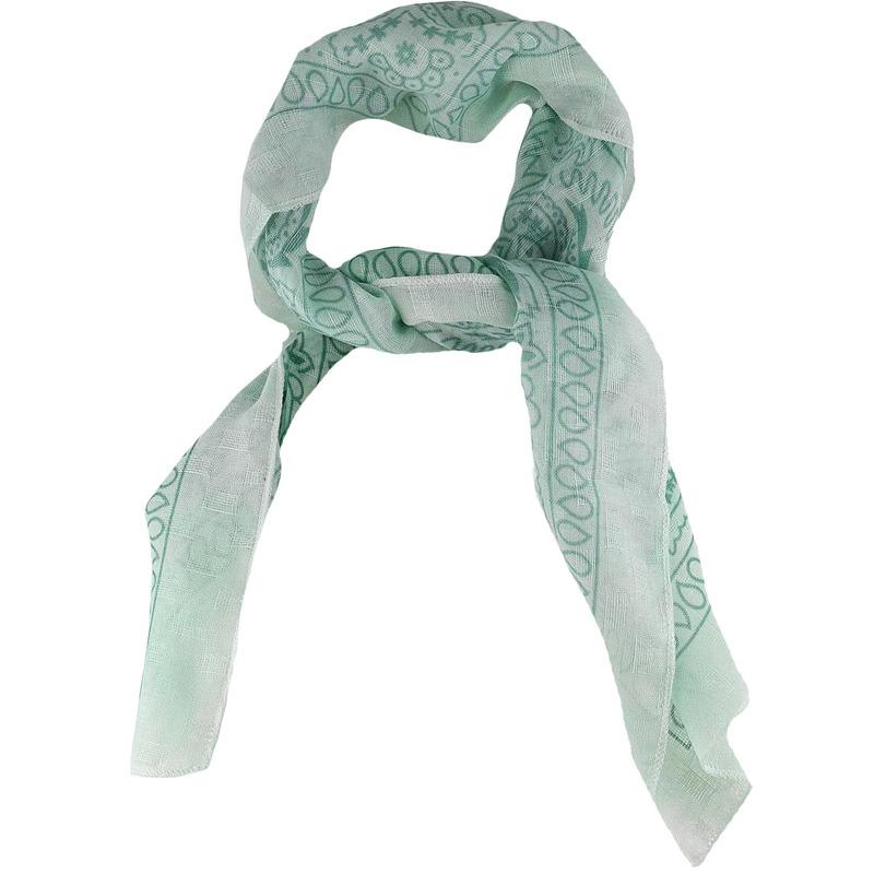 By Stær Yrsa Tørklæde - Grøn Paisley Design