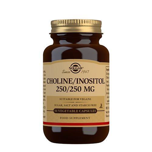 Solgar Choline Inositol 250 mg - Kosttilskud i kapsler