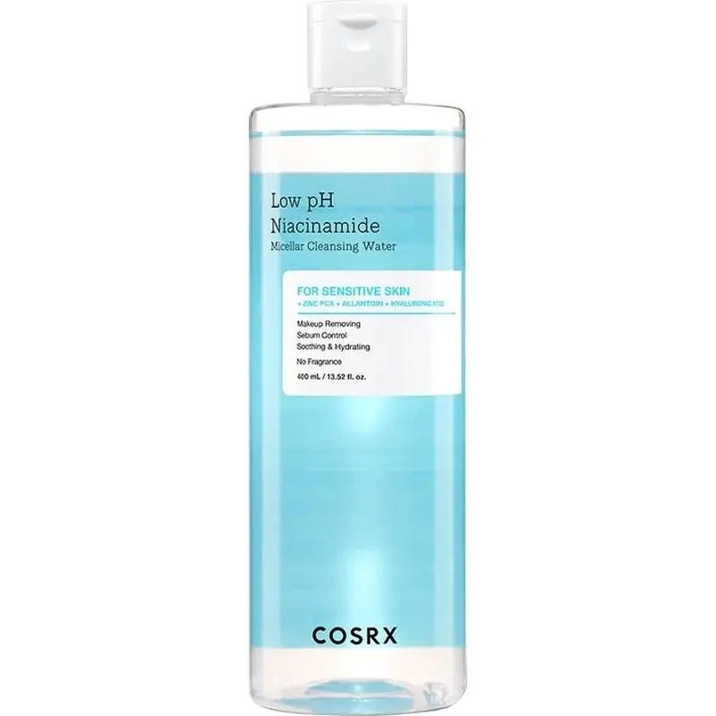 Cosrx Low pH Niacinamide Micellar Water 400 ml - Skånsom Rens