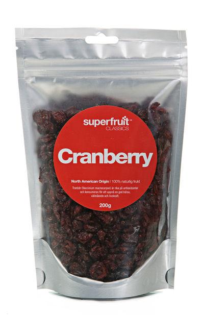 Tranebær Superfruit 200g - Sund Snack til Hverdag