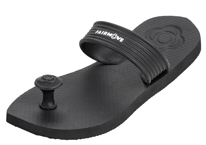 Fair Move Tå Sandaler i Sort - Naturlig Komfort