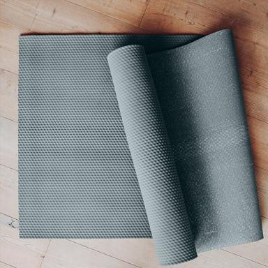 Fair Move Skridsikker Yogamåtte - Grå Kvalitet til Yoga