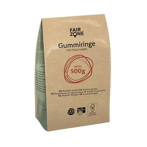 Fair Zone 500g Naturgummi Elastikker - 102mm Diameter