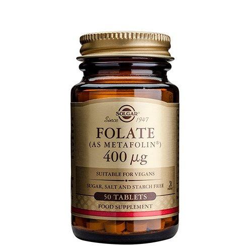 Solgar Folat Metafolin 400ug - Kosttilskud til skønhed