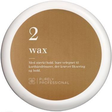 Purely Professional Wax 2 - Hårvoks med Stærkt Hold 80 ml