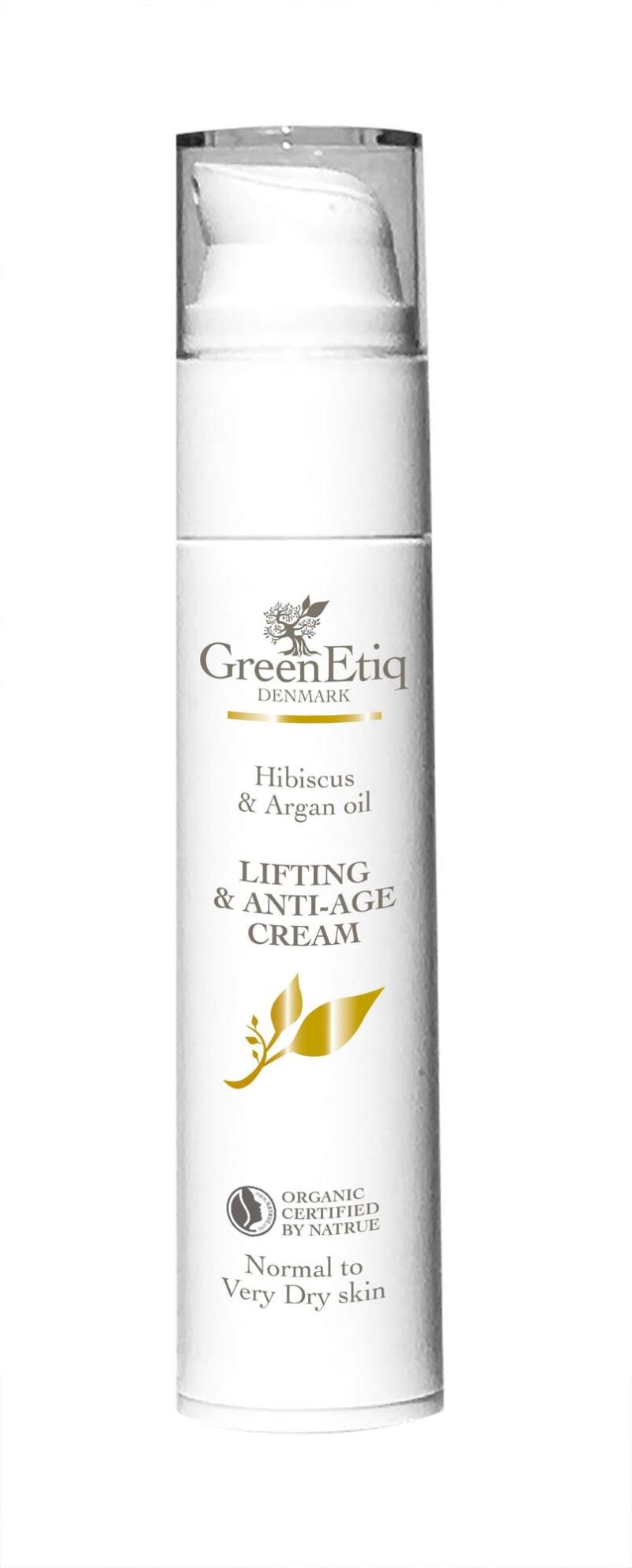 Greenetiq Lifting Antiage Creme til Alle Hudtyper 50ml