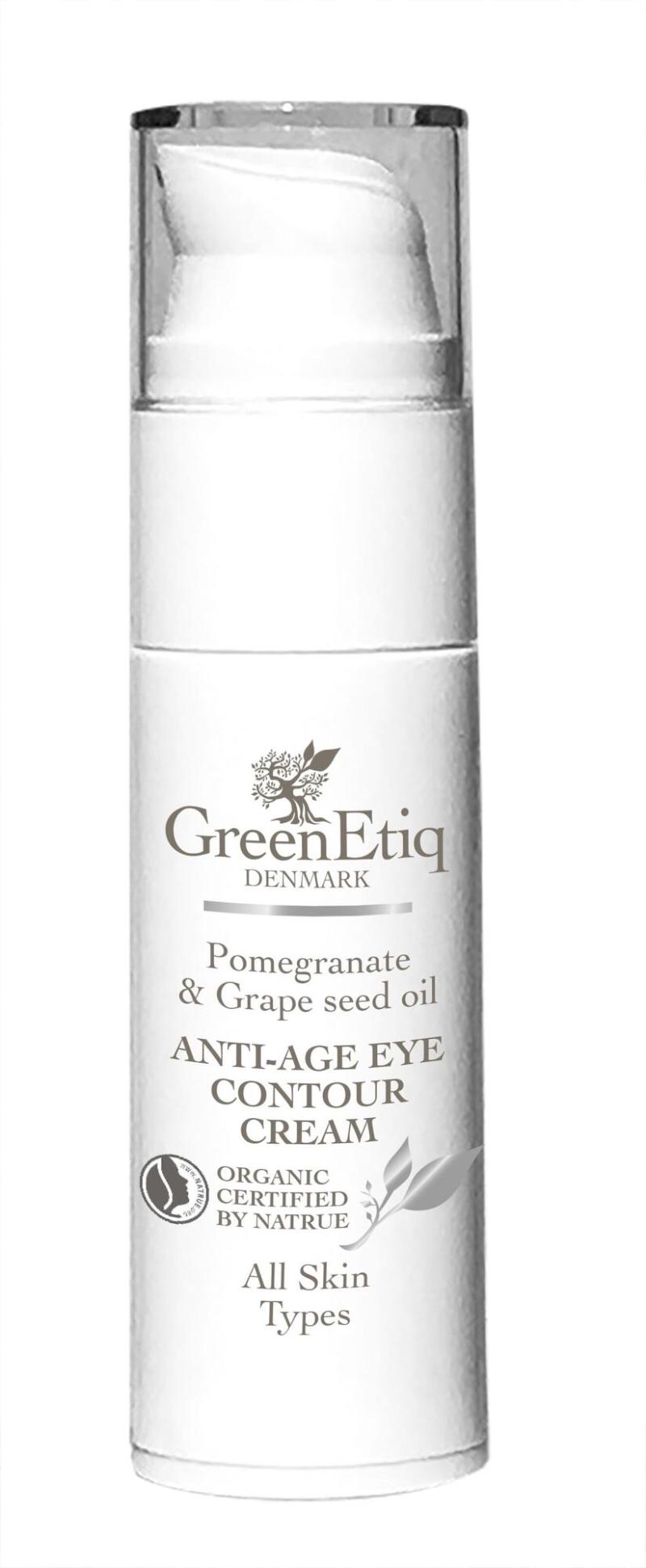 Greenetiq Antiage Øjenkonturcreme til Alle Hudtyper 30ml