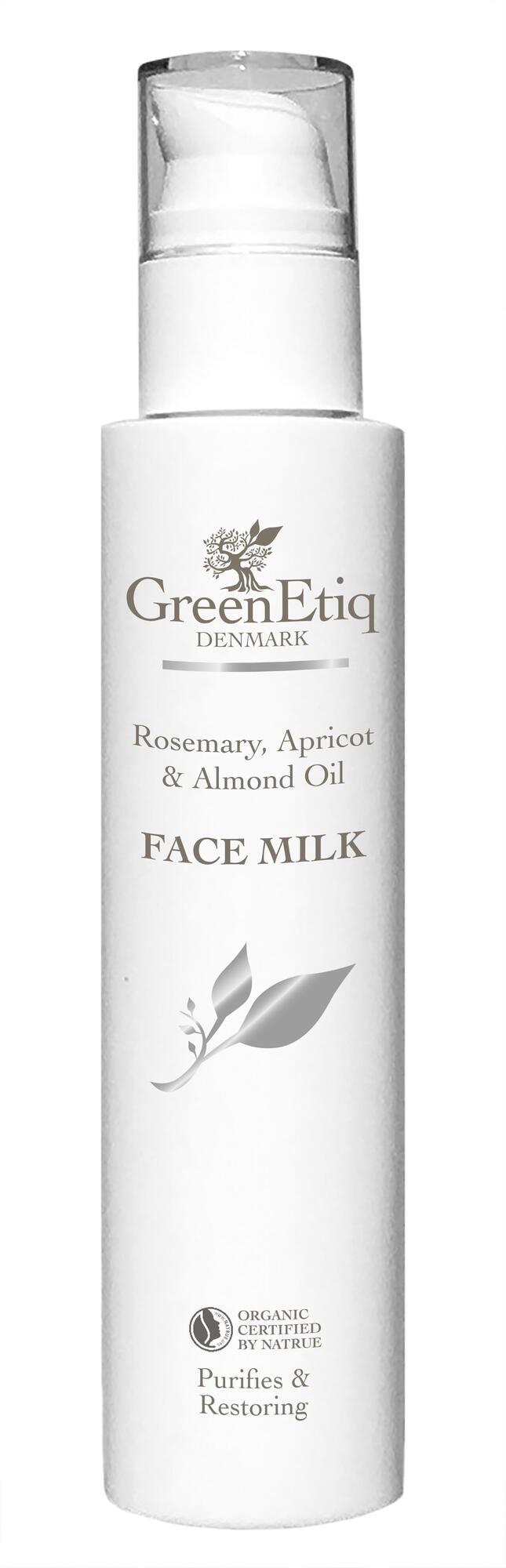 Greenetiq Facemilk - Rensende Ansigtsmælk 150ml