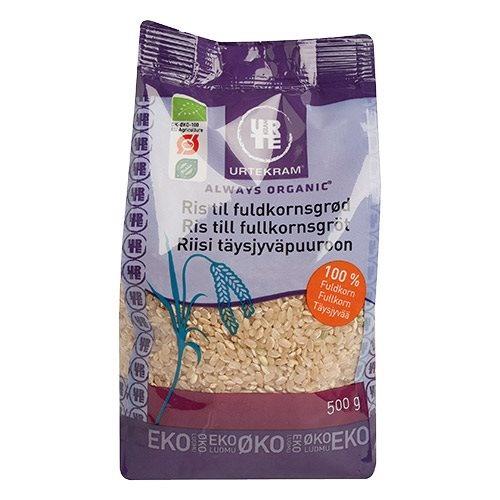 Økologisk Ris til Fuldkornsgrød - 500 Gram
