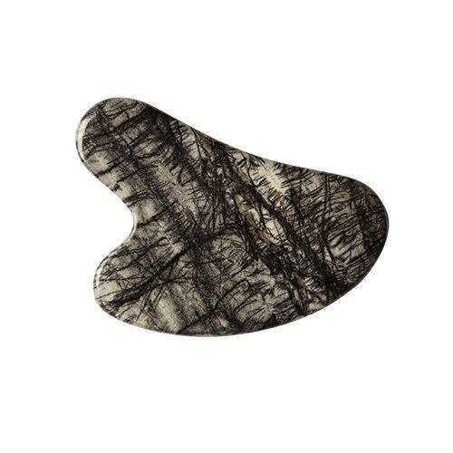 Gua Sha Hjerteformet Sten til Ansigtsmassage - A Pure Mind