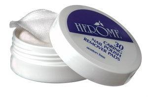 Her? Me 30 Neglelakfjerner Pads - Skånsom og Effektiv