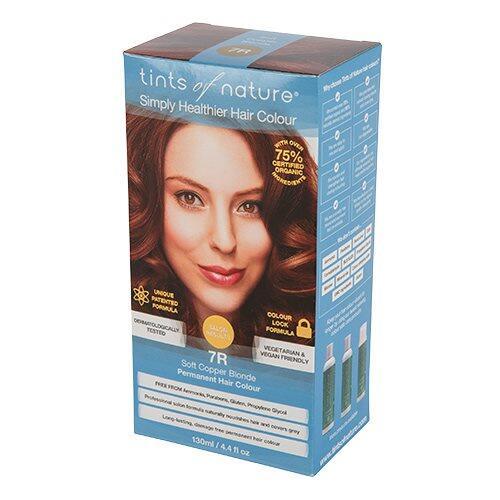 Tints Of Nature Hårfarve 7R Blød Kobberblond 130ml