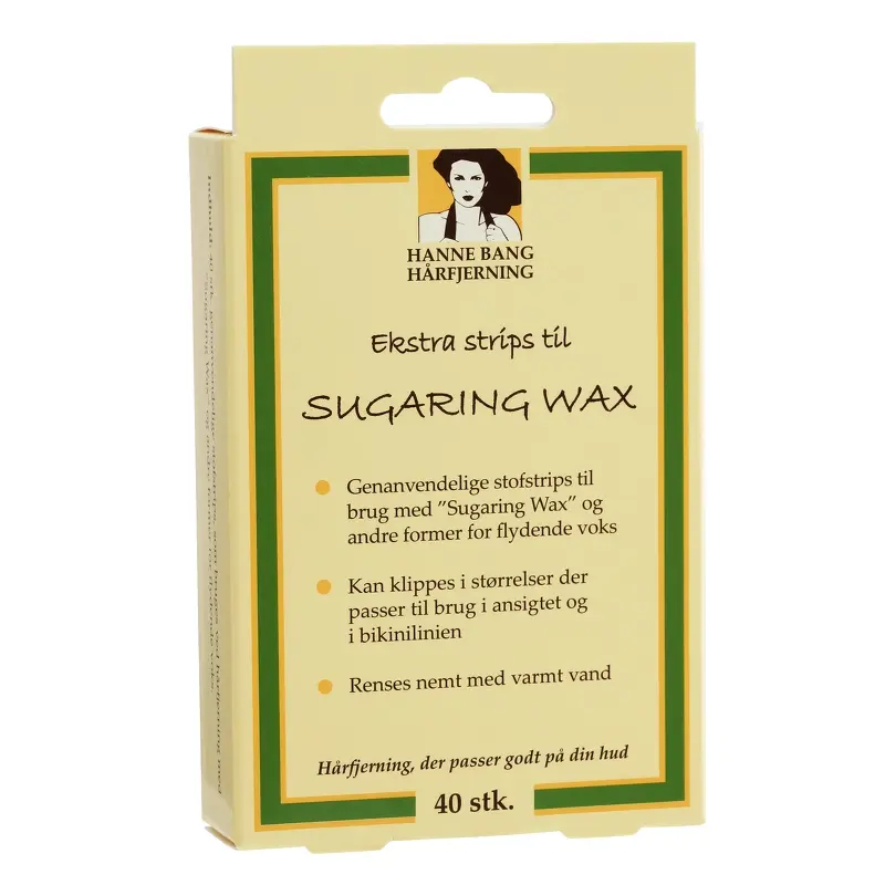 Hanne Bang Genanvendelige Strips til Sugaring Voks