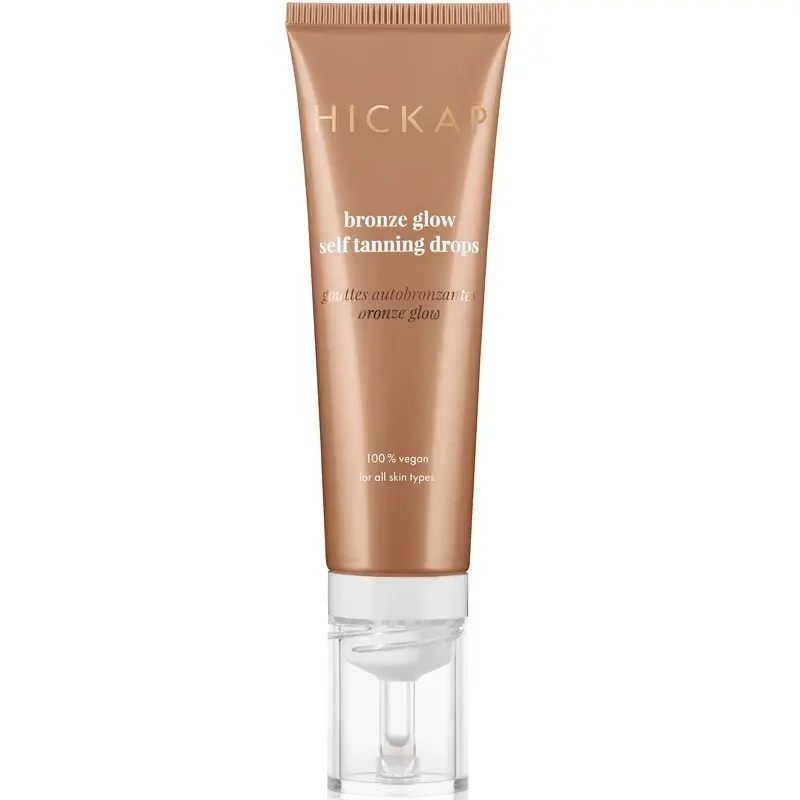 Hickap Bronze Glow Selvbruner Dråber 30 Ml - Solkysset Glød