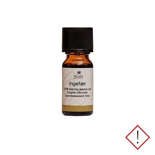 Æterisk Ingefærolie 10 ml - Afslappende og Varmende