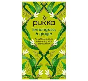 Pukka Te Lemongrass & Ingefær - 20 Breve