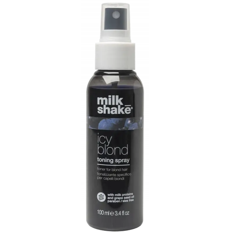Milk Shake Icy Blonde Toning Spray 100 Ml - Fjerner Uønskede Toner