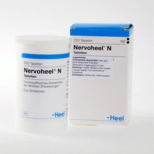 Nervoheel 250tab - Homøopatisk Lægemiddel til Velvære