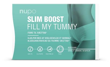 Nupo Slim Boost - Fyld Din Mave med Fiber 60 Kapsler