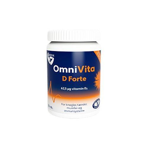 Omnivita D Forte 120 Kapsler - Styrk dit immunforsvar!