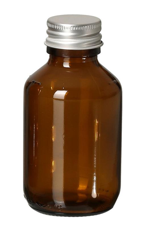 Økologisk DIY Glasflaske 100ml til Kosmetikopbevaring