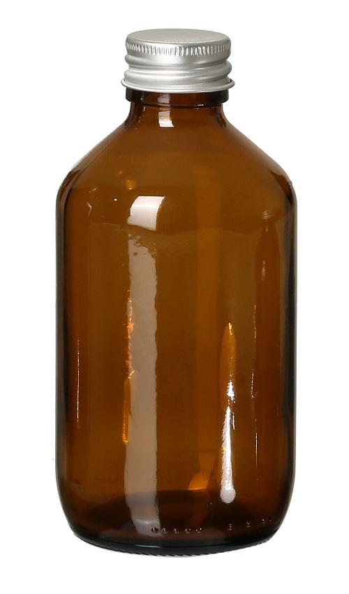 Økologisk DIY Glasflaske 250ml til Skønhedsprodukter